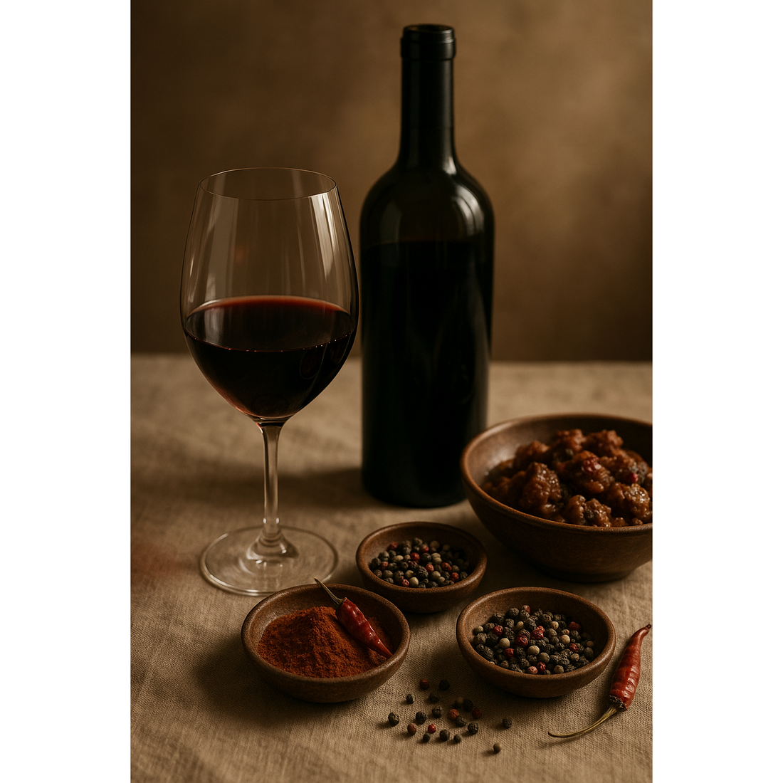 Spice-Laden Finish in 2013 Les Carmes Wine