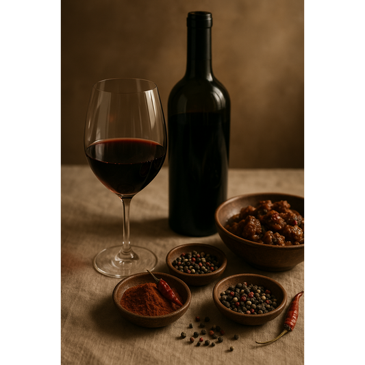 Spice-Laden Finish in 2013 Les Carmes Wine