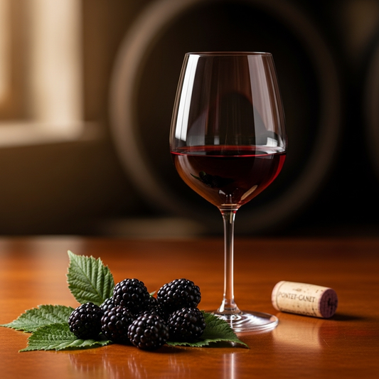 Subtle blackberry in Pontet-Canet 2022