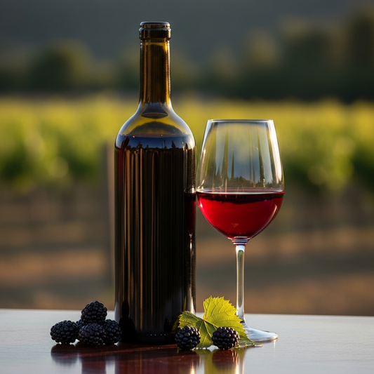 Hints of blackberry in 2022 chateau wine