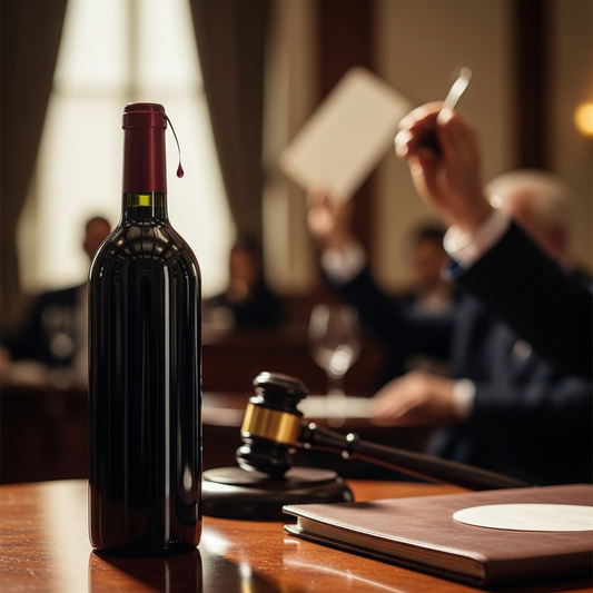 Auction's Ripple in 2025 Fine Wine Market
