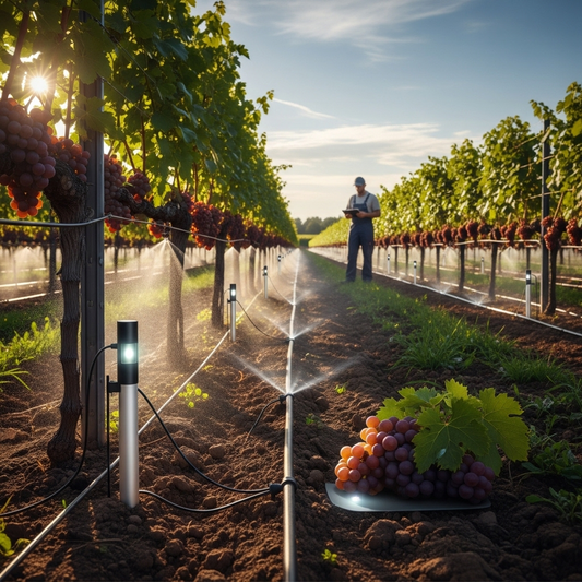 Smart sensors optimize vineyard irrigation