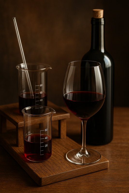 Bordeaux tannins meet Napa's ripe fruit notes