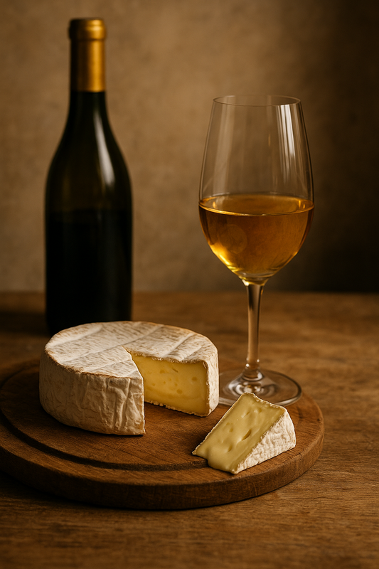 Savory Brie and Chateau d’Yquem Harmony