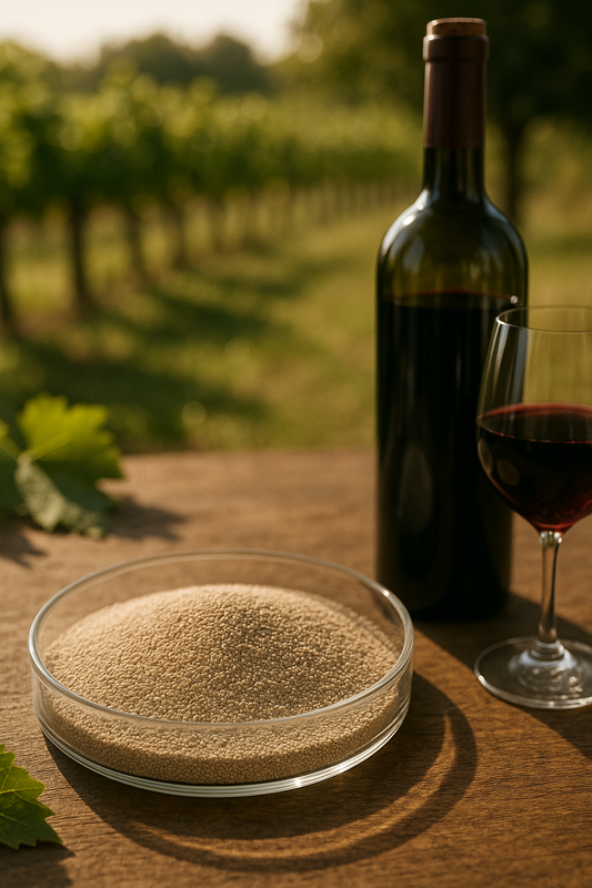 Eco-friendly yeast: the heart of organic wine
