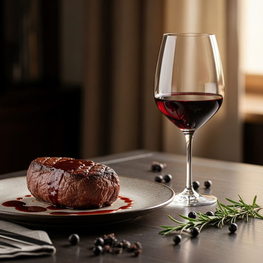 Venison Delight with Opus One Cabernet