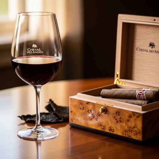 Subtle tobacco notes in Cheval des Andes