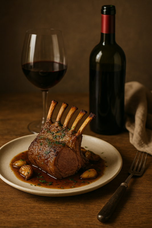 lamb pairs with 2022 chateau cheval blanc