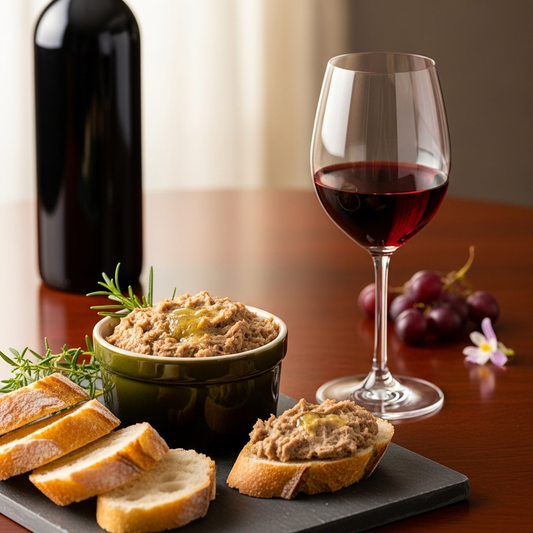 Duck Rillettes with 2022 Chateau Haut-Brion