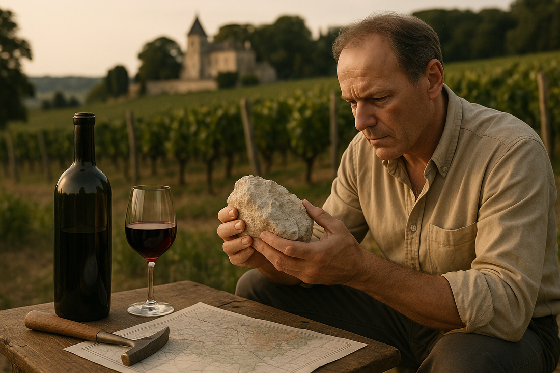 Chateau Ausone vineyard's ancient limestone secrets