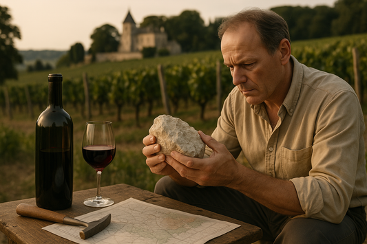 Chateau Ausone vineyard's ancient limestone secrets