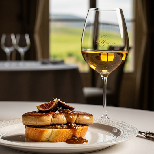 Foie gras elevates 2021 d’Yquem experience