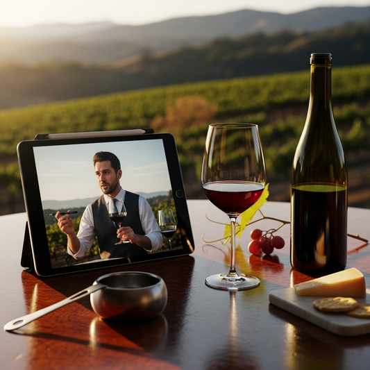 Virtual tastings at Napa's exclusive 2025 event