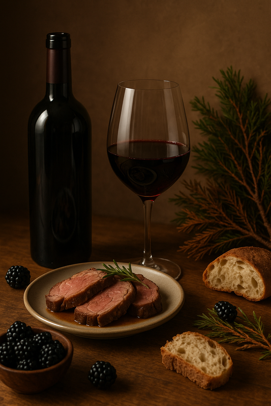 Hints of blackberry and cedar in 2022 Mouton