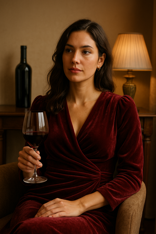 Margaux's velvet texture charms in 2025.