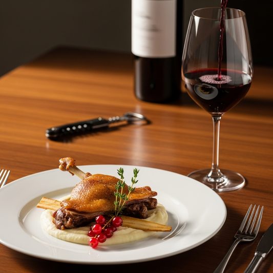 Duck Confit Pairs Exquisitely with 2022 Haut-Brion