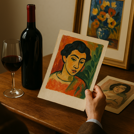 Art Label Design Sparks Interest in Collectors