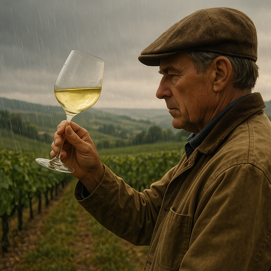 Rainfall shifts alter acidity in Chablis wines.