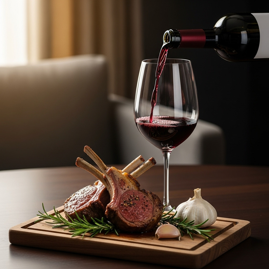 Lamb with Rosemary Enhances Duhart-Milon