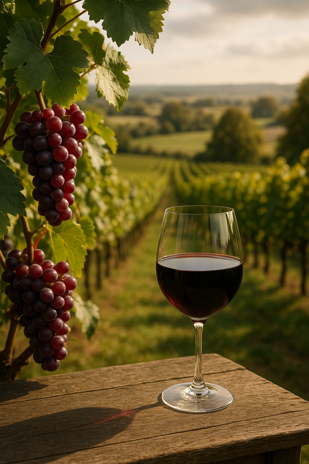 Red wines thrive in cooler English vineyards