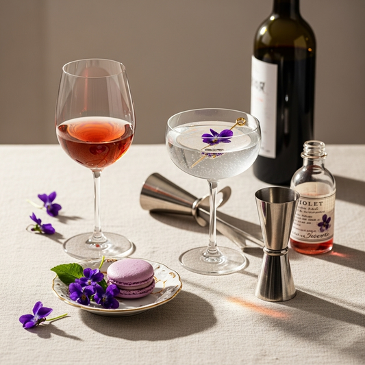 Subtle violet notes charm the palate