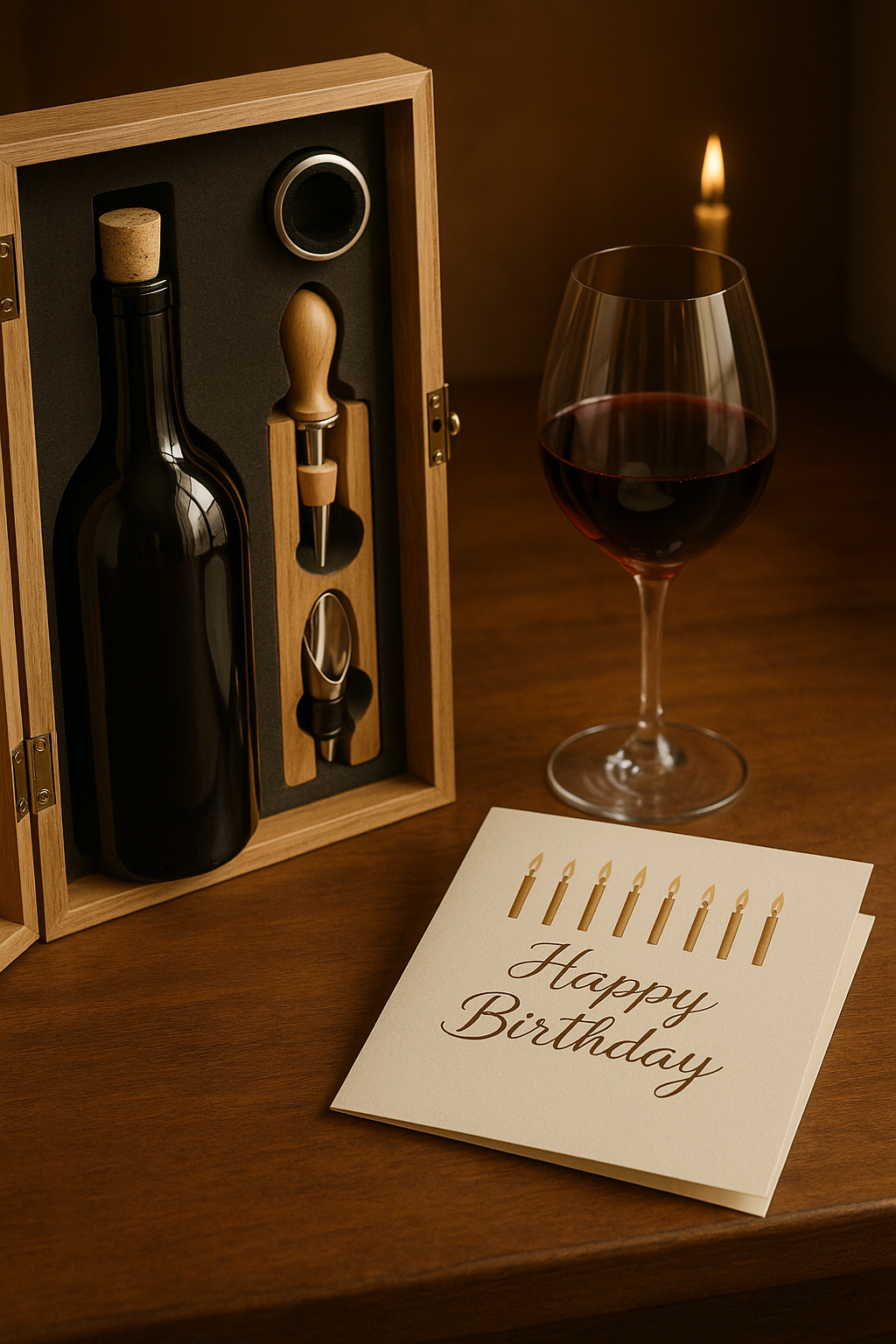 Personalized wine kits for milestone birthdays