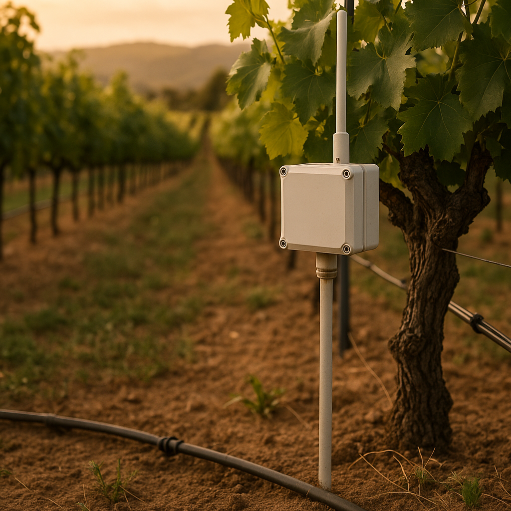 Digital Sensors Optimize Vineyard Irrigation