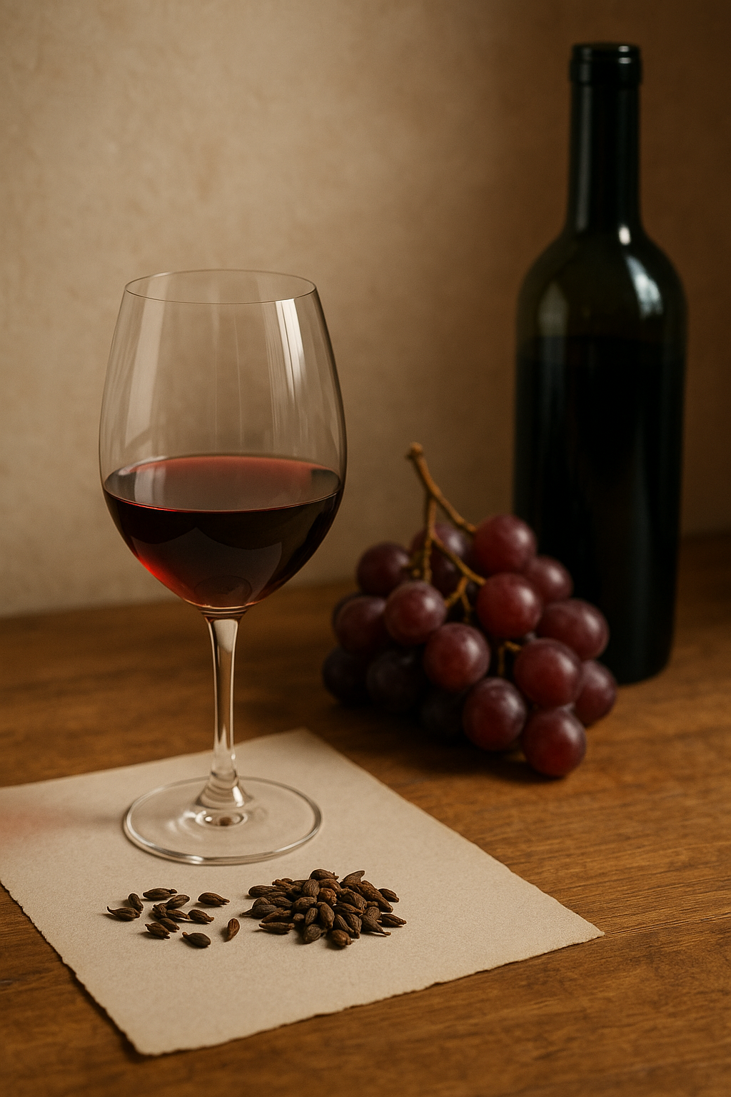 Minimal tannins enhance Le Carillon's maturity.