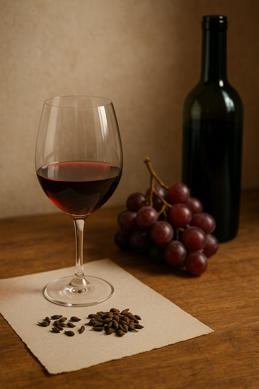 Minimal tannins enhance Le Carillon's maturity.