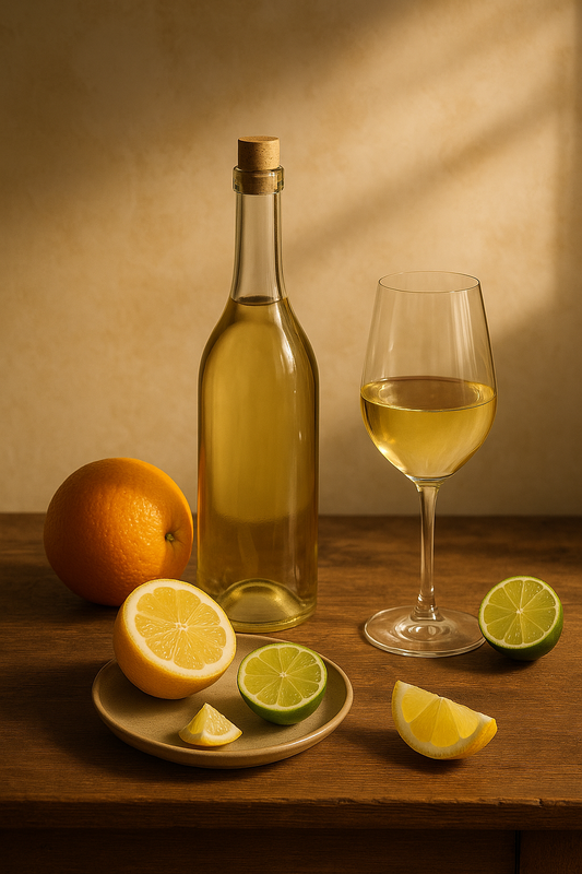 Bright citrus hints define Le Petit Cheval Blanc.