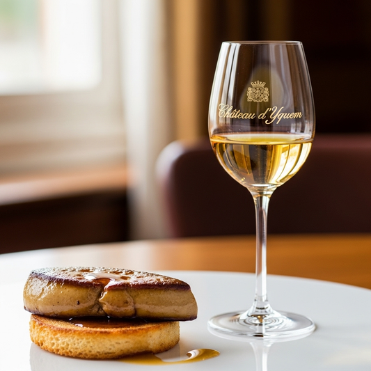 Foie Gras and Chateau d’Yquem Enhance Flavors