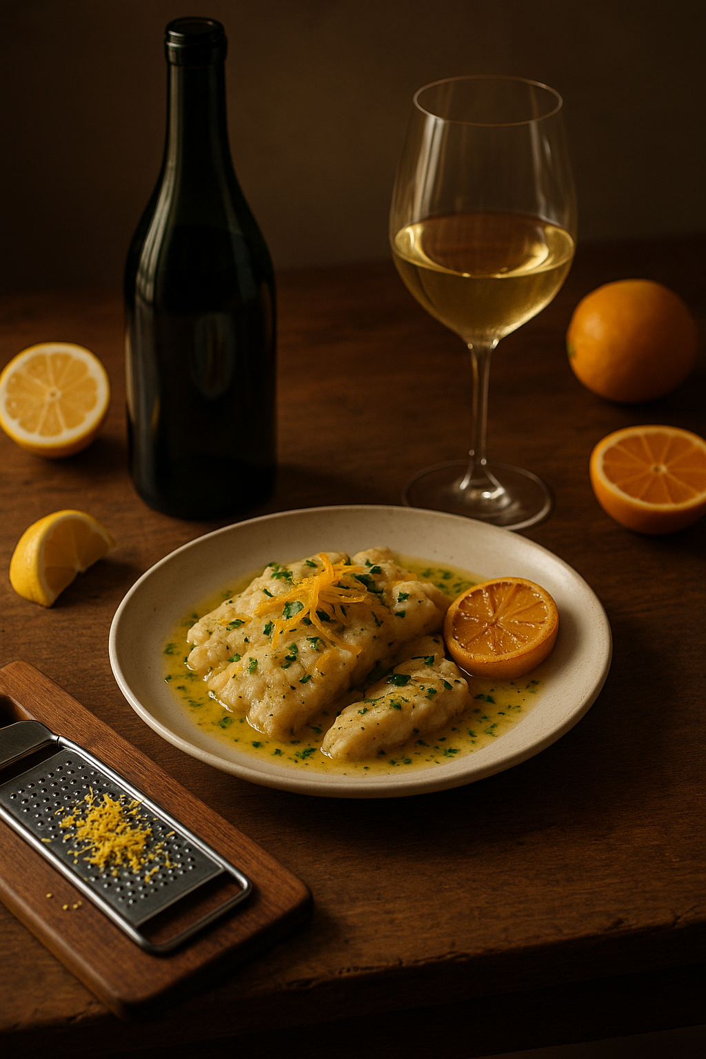 Notes: Citrus zest highlights in Petit Cheval