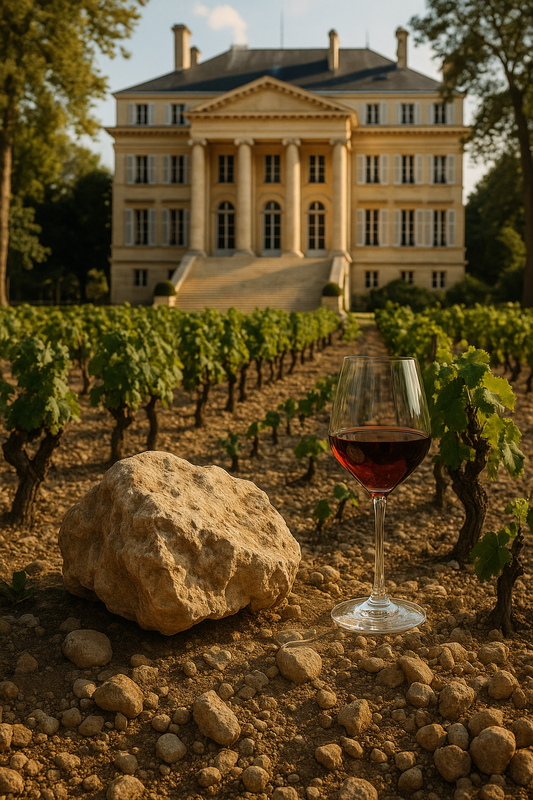 Chateau Margaux 2022: unique limestone terroir