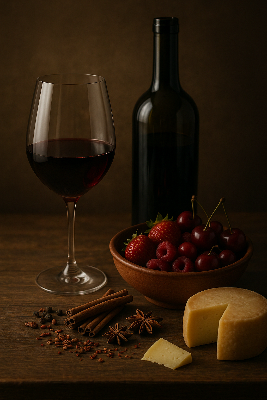 Red fruit with spice notes define Massetino