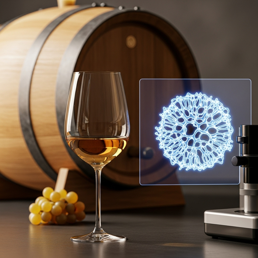AI patents microbe for efficient wine aging