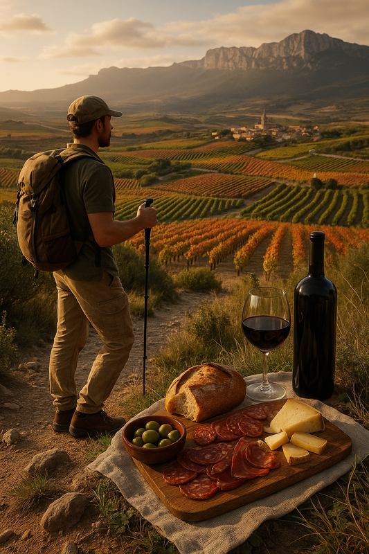 Gastronomic hiking in Rioja's wine valleys