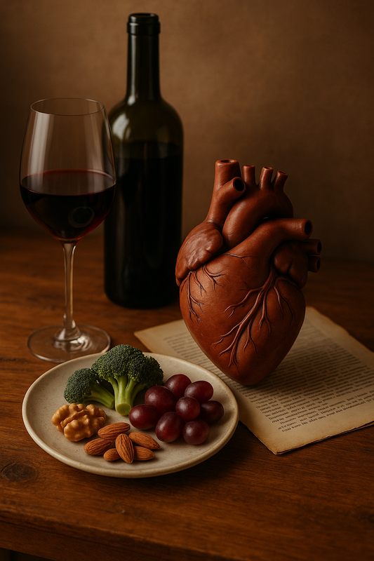 Is red wine truly beneficial for heart health?