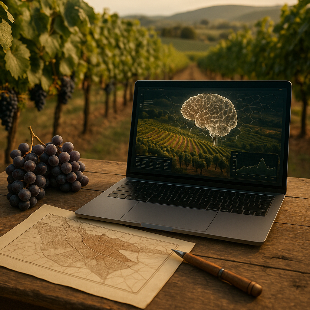 Mapping grape terroir with AI in 2025.