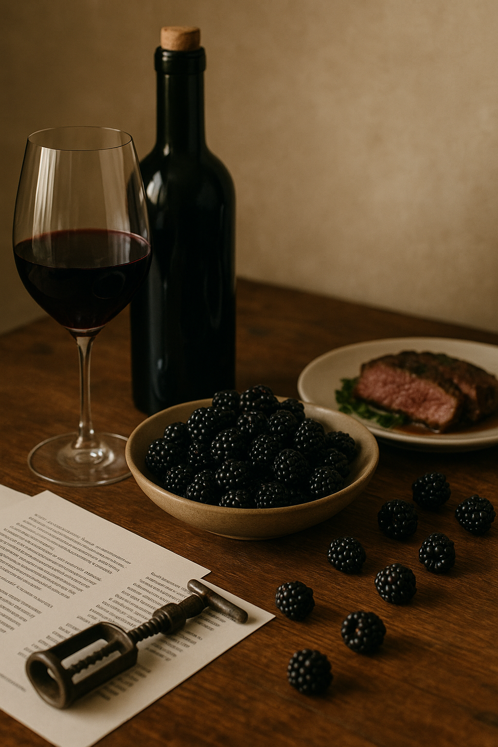 Rich Blackberry Notes in 2022 Massetino Tasting