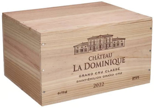 2022 Chateau La Dominique 6 bottles case